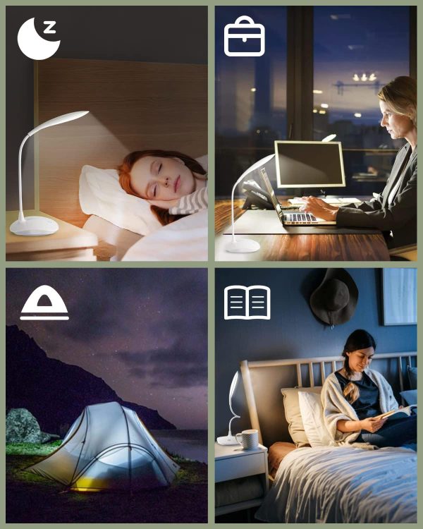 Rechargeable Study Lamp Third Gear Touch Brighten