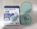 (5 In 1 ) Data Cable Set (random Colors)