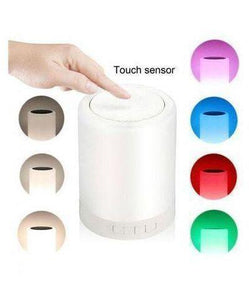 Led Touch Lamp Bluetooth Speaker – Wireless Hi Fi Speaker Light – Usb Rechargeable