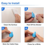 10 Pcs Wall Decoration Hook Creative Silicone Thumb Key Hanger