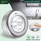 3 Bulb Touch Light Powered Touch Control Under Cabinet Light ( Made In China)